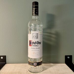 Ketel One Vodka Empty Liquor Alcohol Bottle | Crafts Upcycle Art
